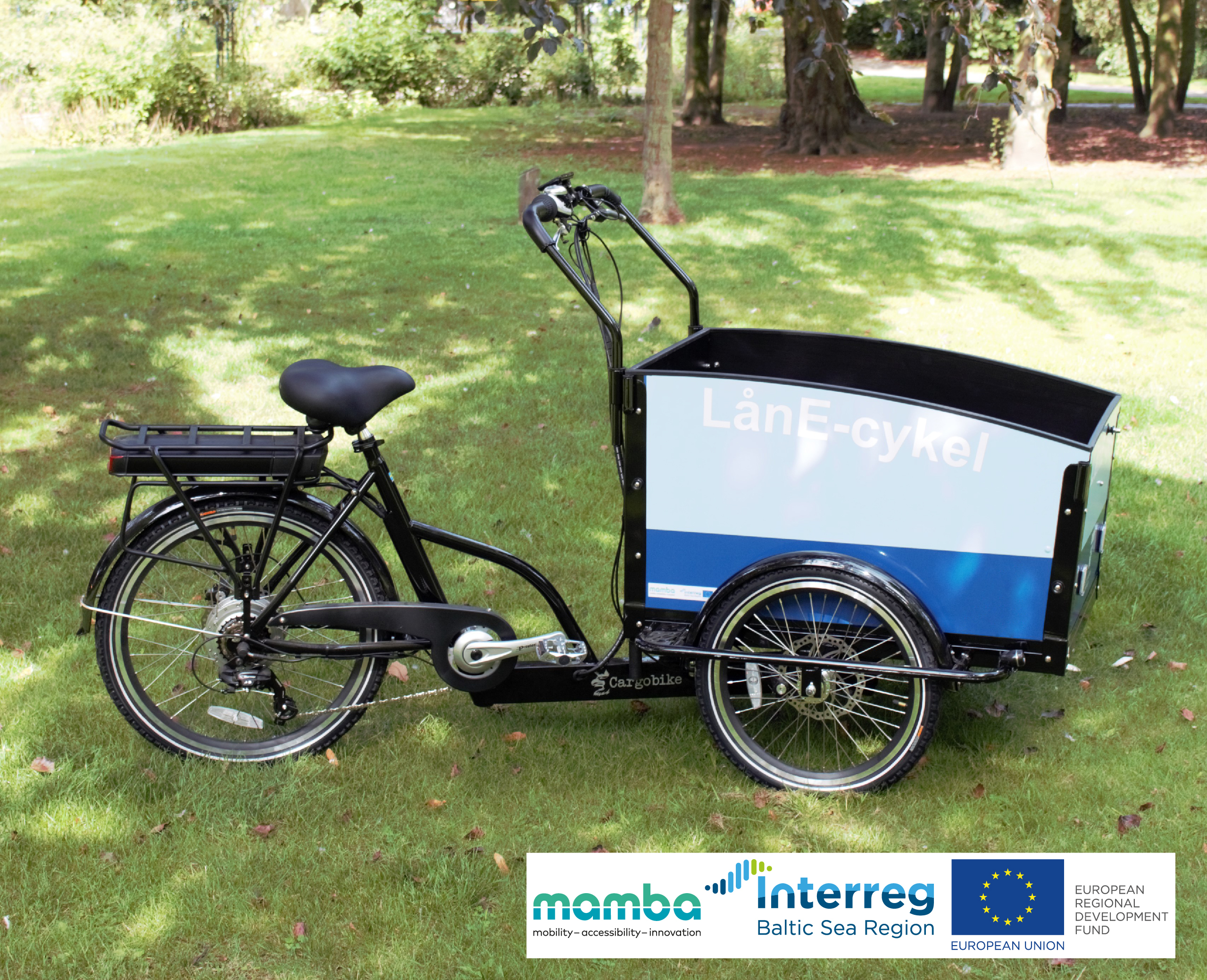 LånE-cykel - lådcykeln med elektrisk hjälpmotor